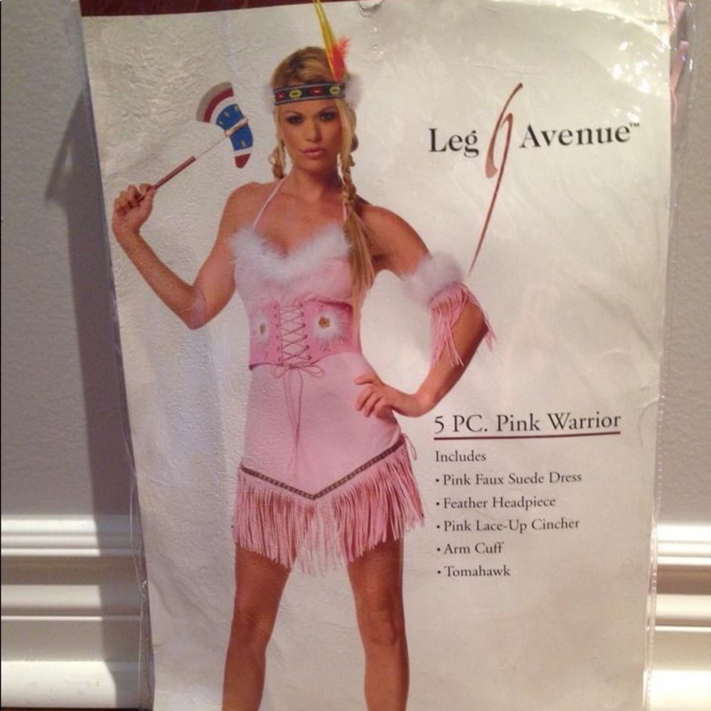 * NEW! * Pink Warrior Costume